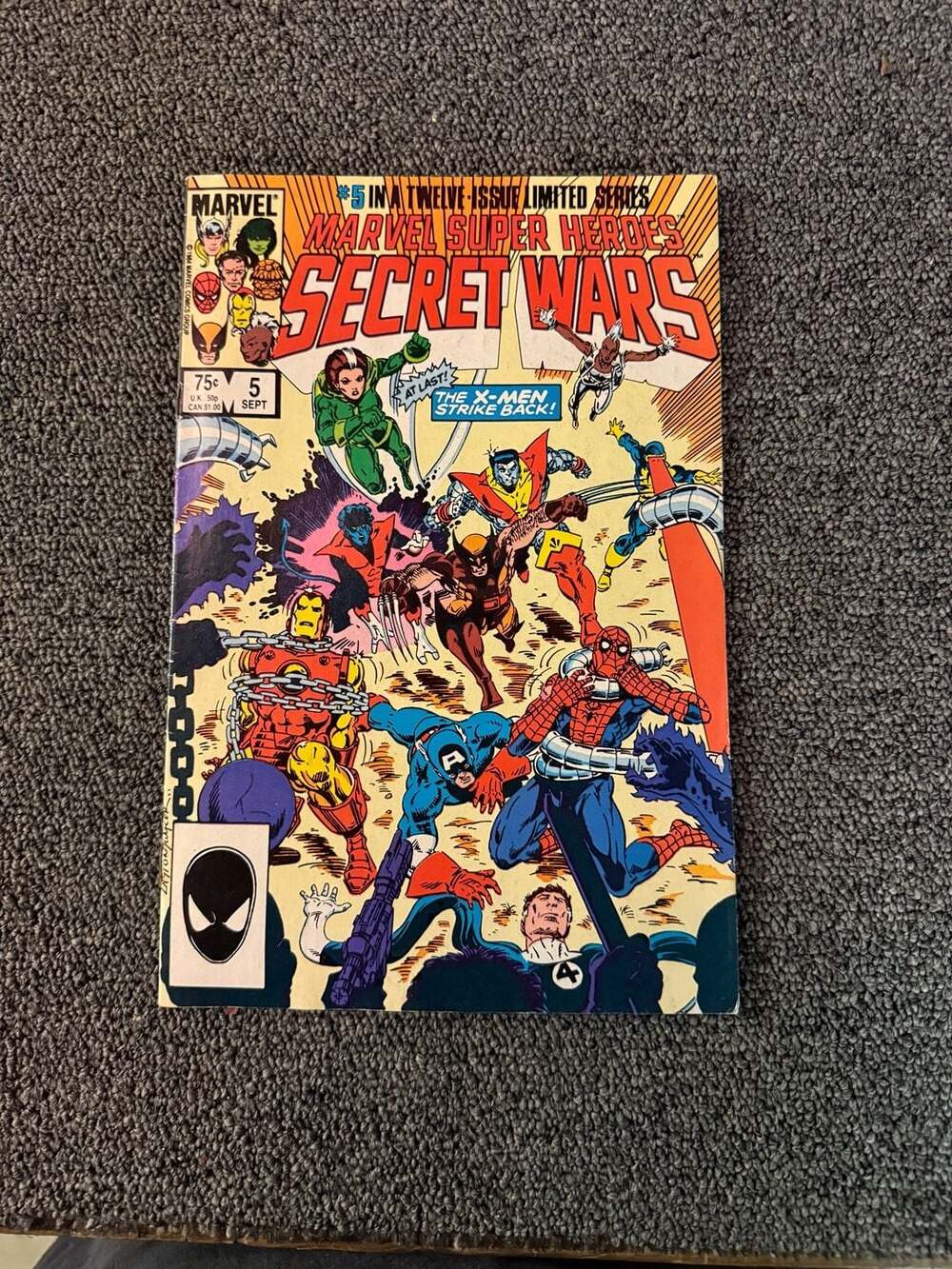 Marvel Super Heroes Secret Wars #5 (Marvel Comics 1984)